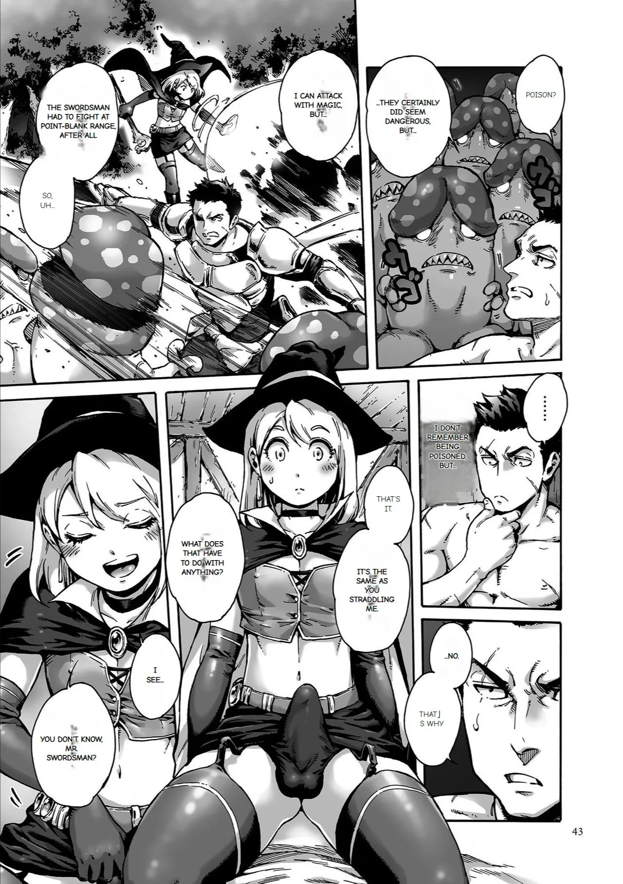 Onoko to. page 42 - garter belt group hentai manga - read online free