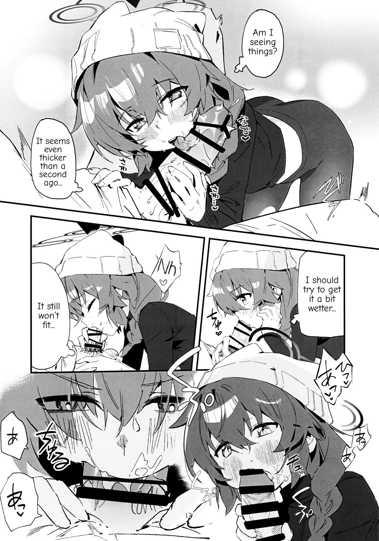 Maki, Hebi ni Kamareta!? page 16 featuring sensei blue archive parody - cunnilingus nakadashi hentai manga - read online free