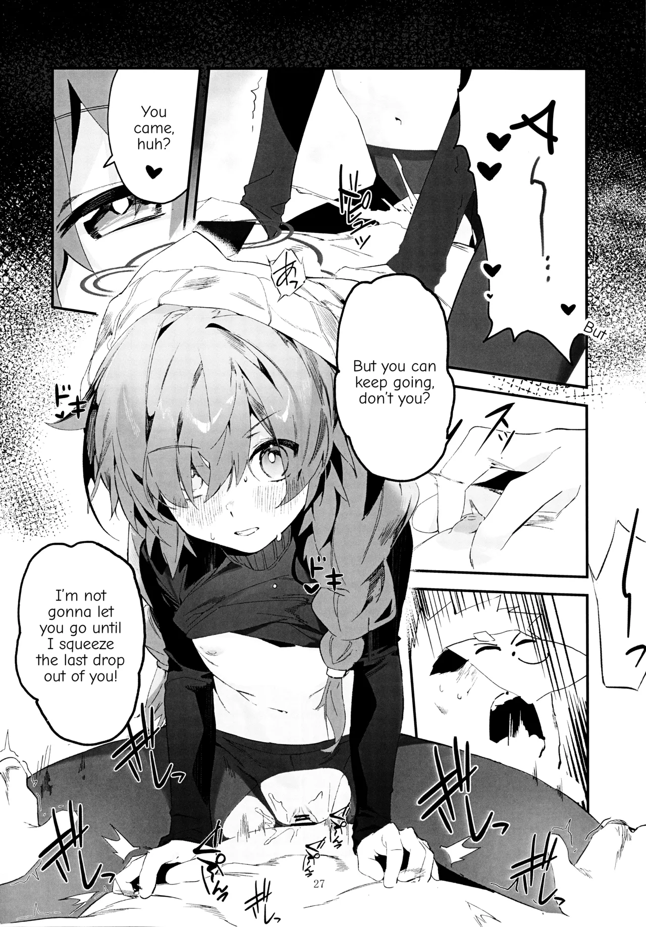 Maki, Hebi ni Kamareta!? page 26 featuring sensei blue archive parody - cunnilingus nakadashi hentai manga - read online free