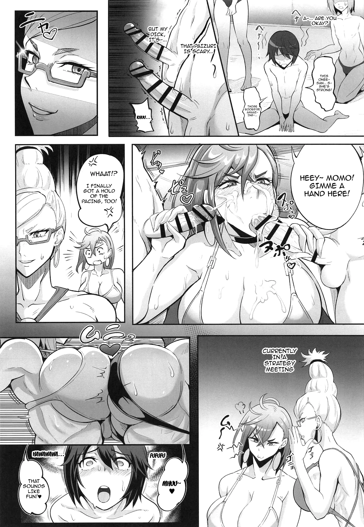MOE MOE MOMO II page 12 featuring momo ayase dandadan parody - futanari milf hentai manga - read online free