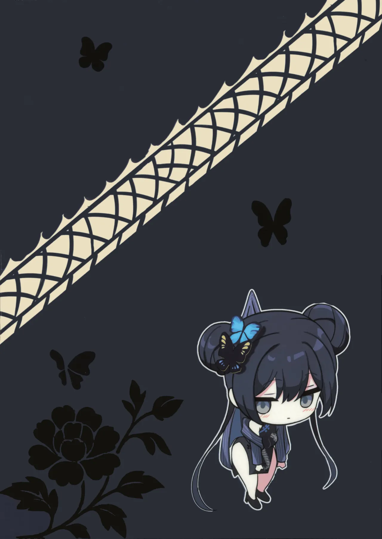 Kuro-kun ni Amaku Oborete | 沉溺于黑色君主的甜蜜怀抱 page 24 featuring sensei blue archive parody - chinese dress sole female hentai manga - read online free