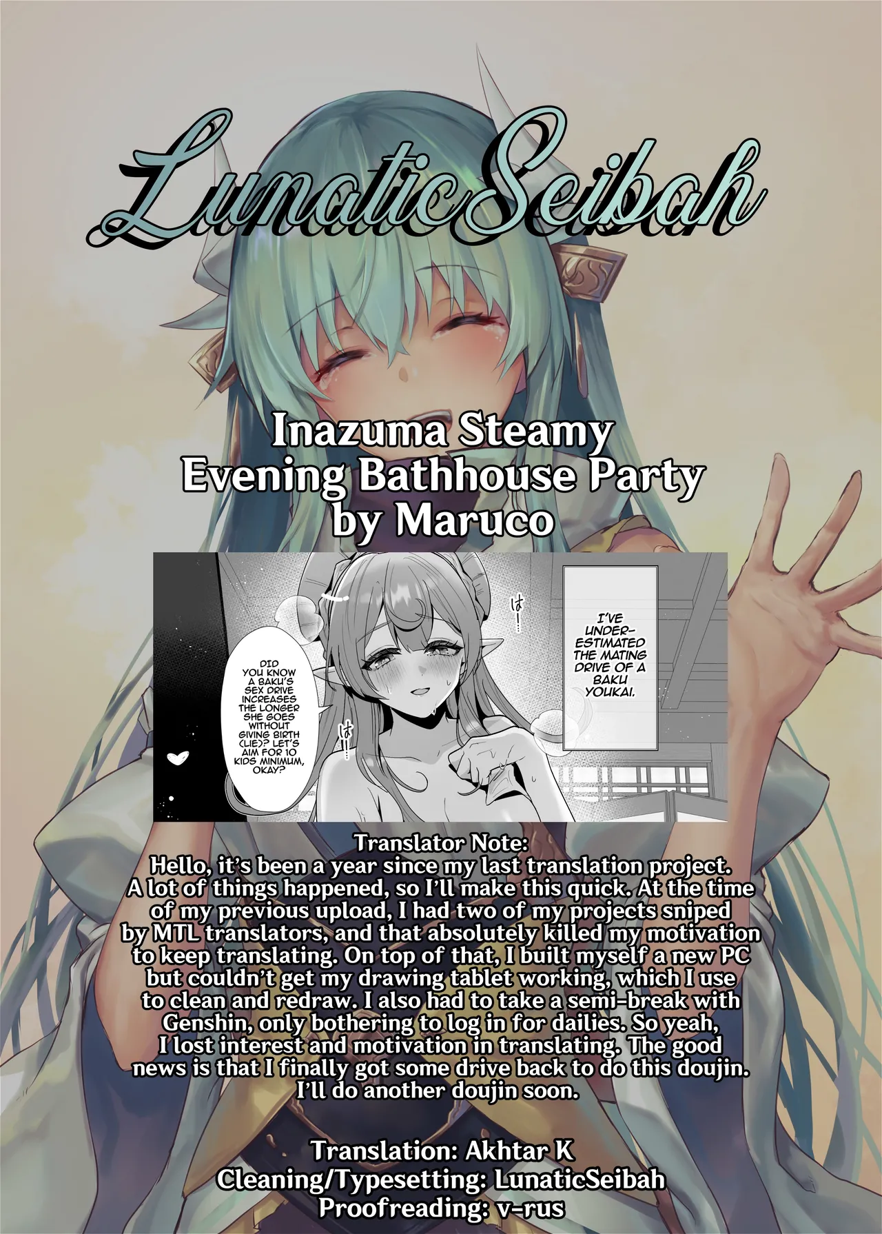 Inazuma Steamy Evening Bathhouse Party page 31 featuring aether genshin impact parody - kissing leg lock hentai manga - read online free