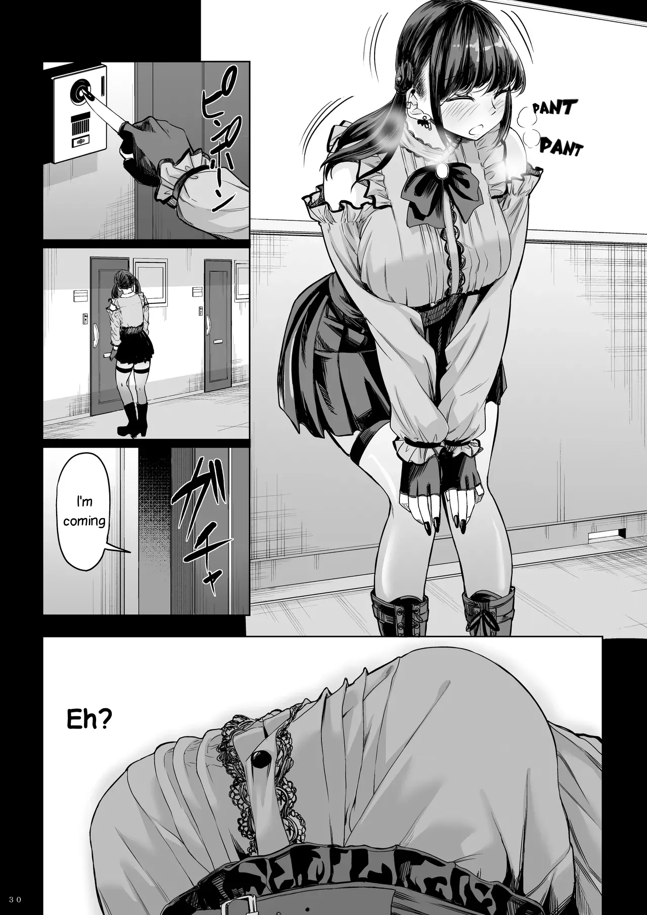 Shinchou 211 cm no Jirai-kei Joshi ni Nerawarete mou Nigerarenai 2 page 29 original parody - kissing big breasts hentai manga - read online free