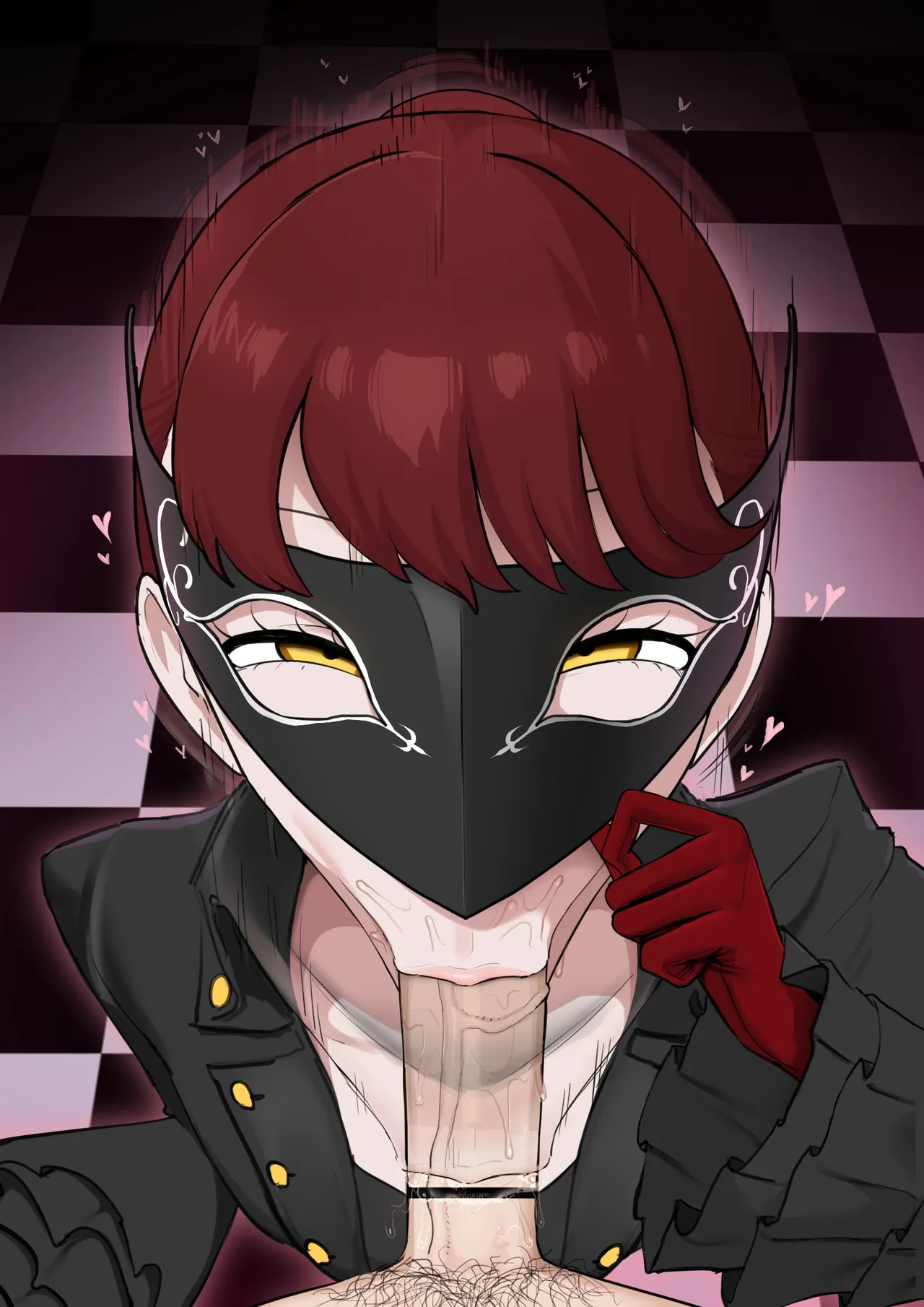 Captured and manipulated in the palace page 12 featuring kasumi yoshizawa persona 5 parody - eyemask mind control hentai manga - read online free