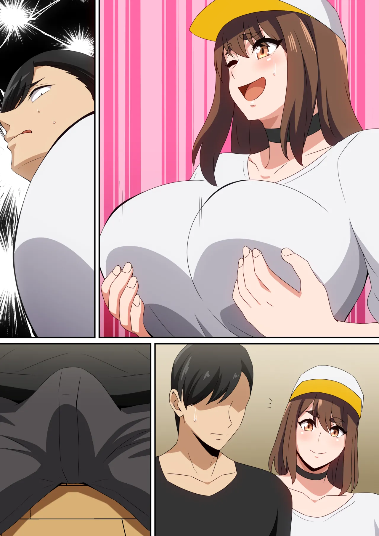 Futari de Miyou yo! page 38 original parody - big breasts full color hentai manga - read online free