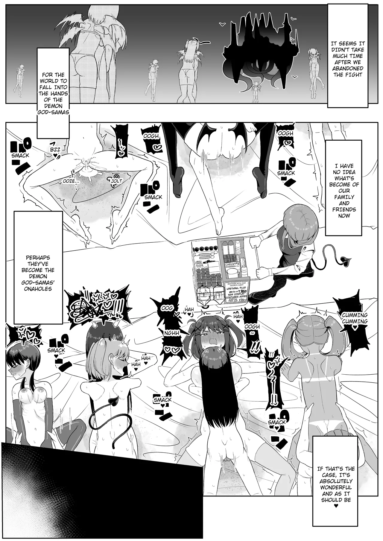 Watashi-tachi Futari de Chikara o Awasereba Futanari Onna Kanbu Nanka ni Zettai ni Makenai‼ | Together, our power combined will never lose to some futanari female executive! page 36 original parody - futanari kissing hentai manga - read online free