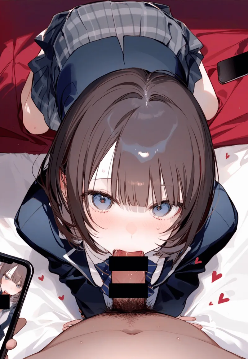 【PIXIV】 じゃがいもホクホク北海道 [AI Generated] 20240519 待ち合わせすっぽかしてしゃぶらされちゃうガールズ page 35 - schoolgirl uniform blowjob hentai manga - read online free