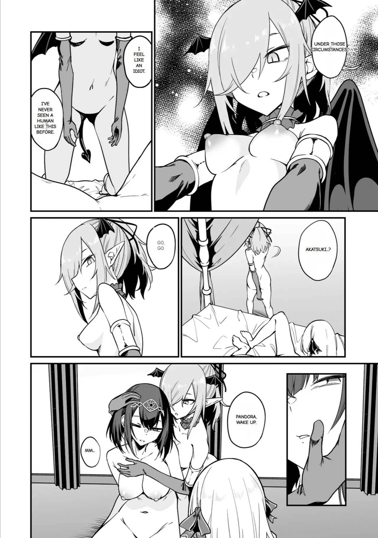 Furou Fushi Shoujo no Naedoko Ryokouki - The Nursery Travel Report by a Immortality Girl. 3 page 136 original parody - wings monster girl hentai manga - read online free
