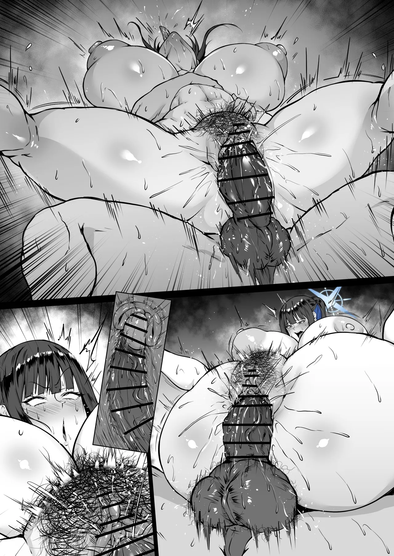 Dj Saori page 34 featuring saori joumae blue archive parody - big breasts sole female hentai manga - read online free