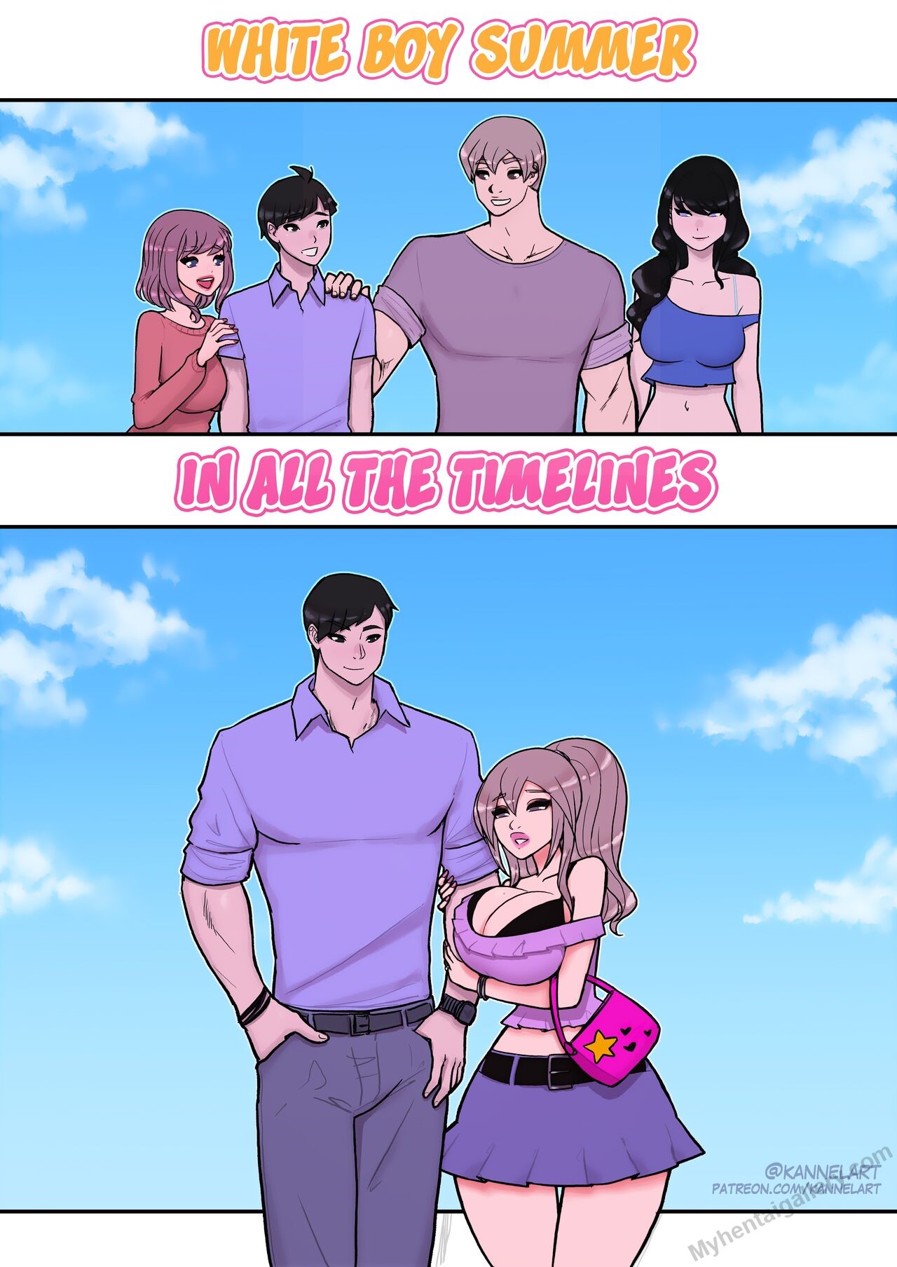 The Wish That Turned Me Into My Best Friend's Girlfriend page 38 original parody - big breasts big ass hentai manga - read online free