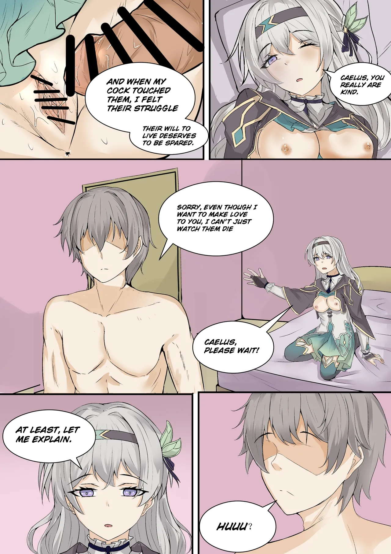 Firefly page 14 featuring caelus honkai star rail parody - unbirth x-ray hentai manga - read online free