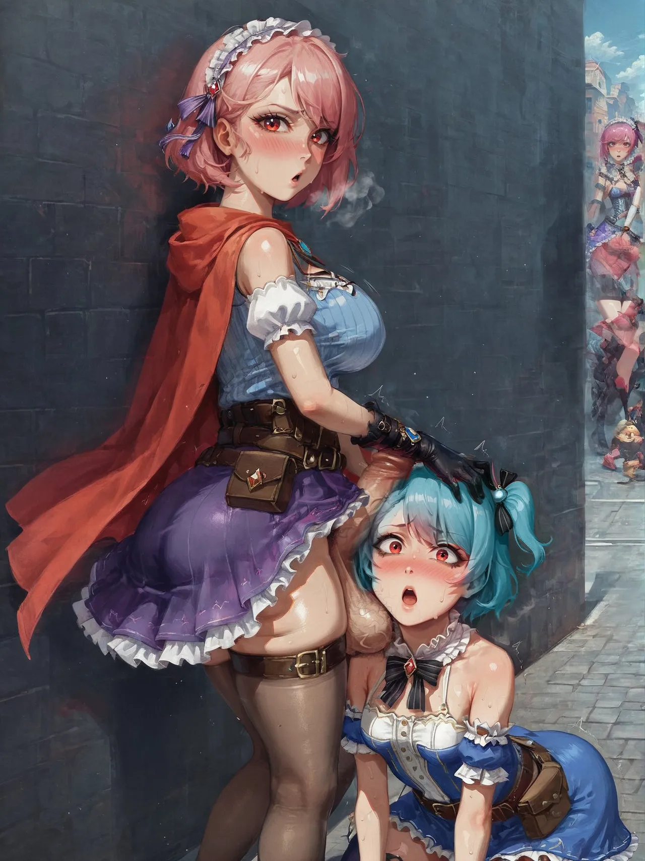 Potion show worker accidentally becomes a horribly sexy futanari monster! By Fuxdess, Part 2 page 57 - futanari transformation hentai manga - read online free