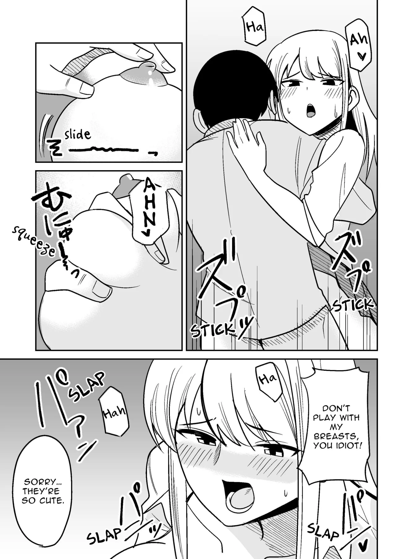 Gyaru na Kanojo to Pashiri na Ore | Gyaru Her and Gofer Me page 20 original parody - schoolboy uniform schoolgirl uniform hentai manga - read online free