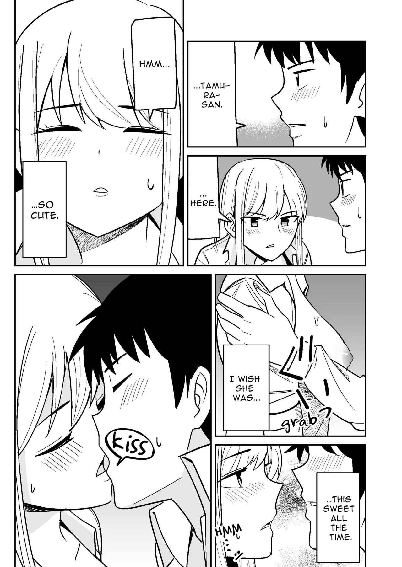 Gyaru na Kanojo to Pashiri na Ore | Gyaru Her and Gofer Me page 9 original parody - schoolboy uniform schoolgirl uniform hentai manga - read online free