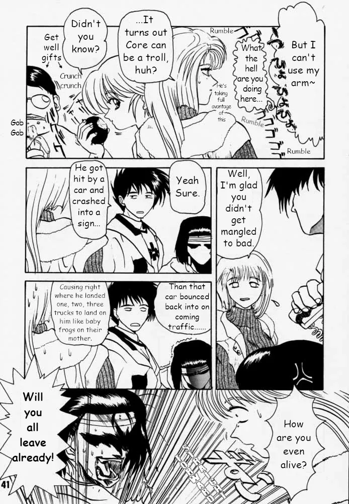 Municipal force Daitenzin + Double intention page 40 featuring hyatt excel saga parody - read online free