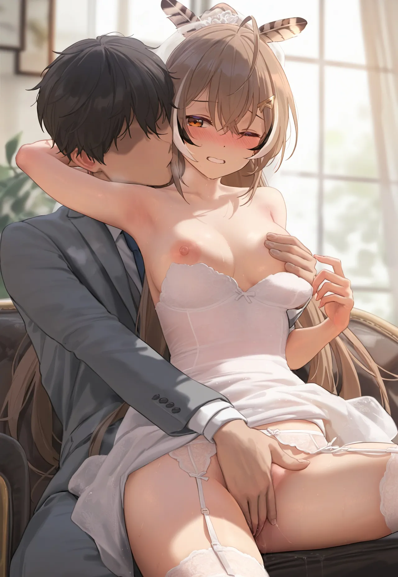 【patreon】MISAAKI 2024-10-27 Nanashi Mumei 2[AI Generated] page 15 featuring nanashi mumei - sole female vtuber hentai manga - read online free