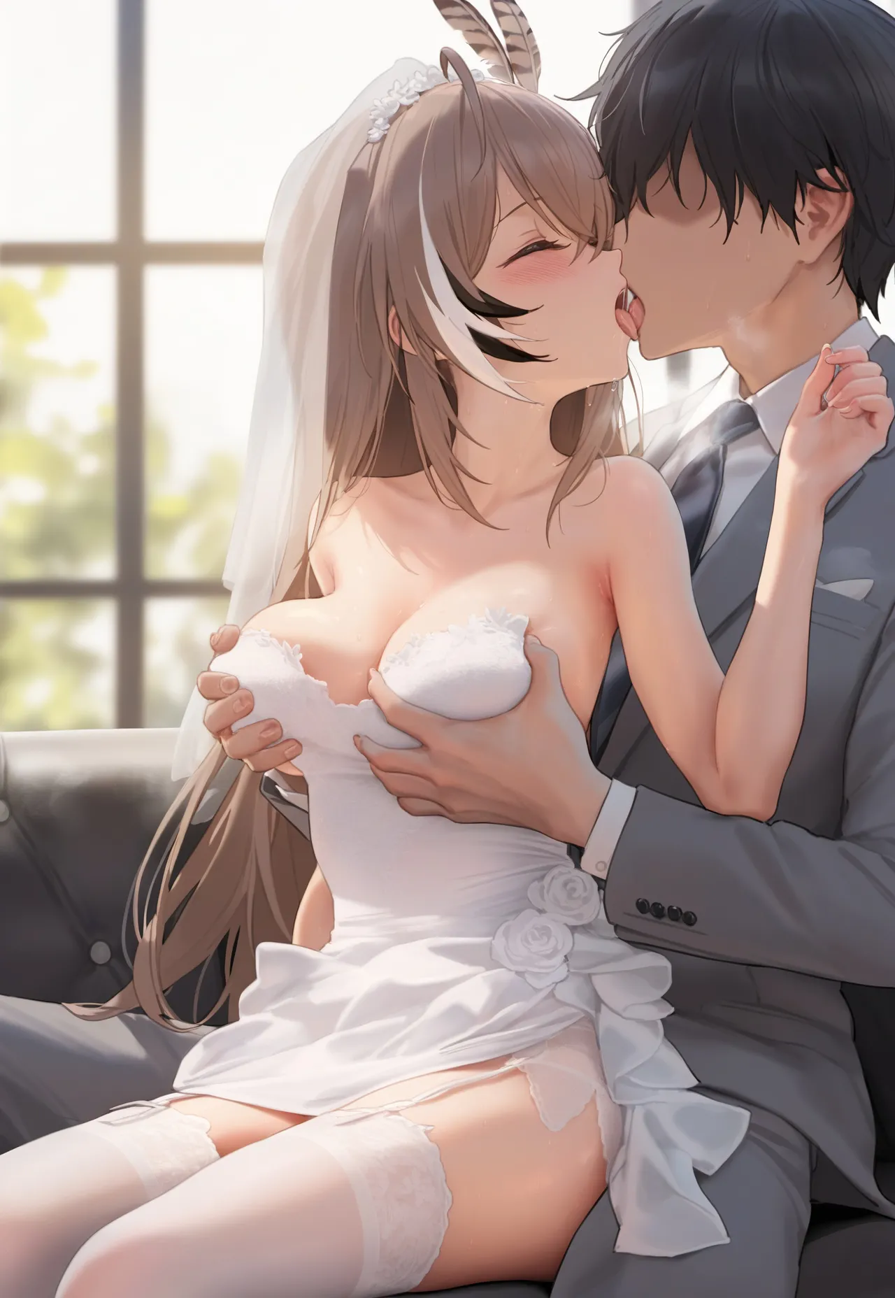 【patreon】MISAAKI 2024-10-27 Nanashi Mumei 2[AI Generated] page 9 featuring nanashi mumei - sole female vtuber hentai manga - read online free