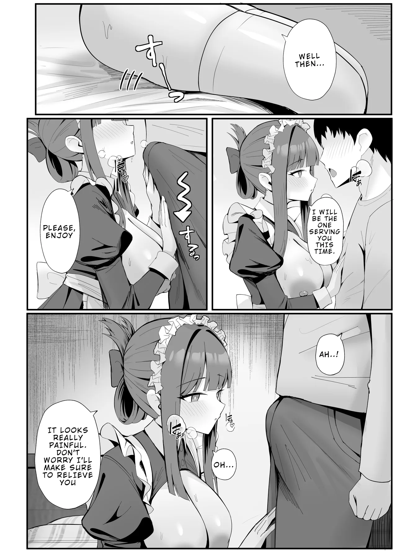 Gohoushi Itashimasu Rental Maid! | At Your Service: Rental Maid! page 9 original parody - maid big breasts hentai manga - read online free