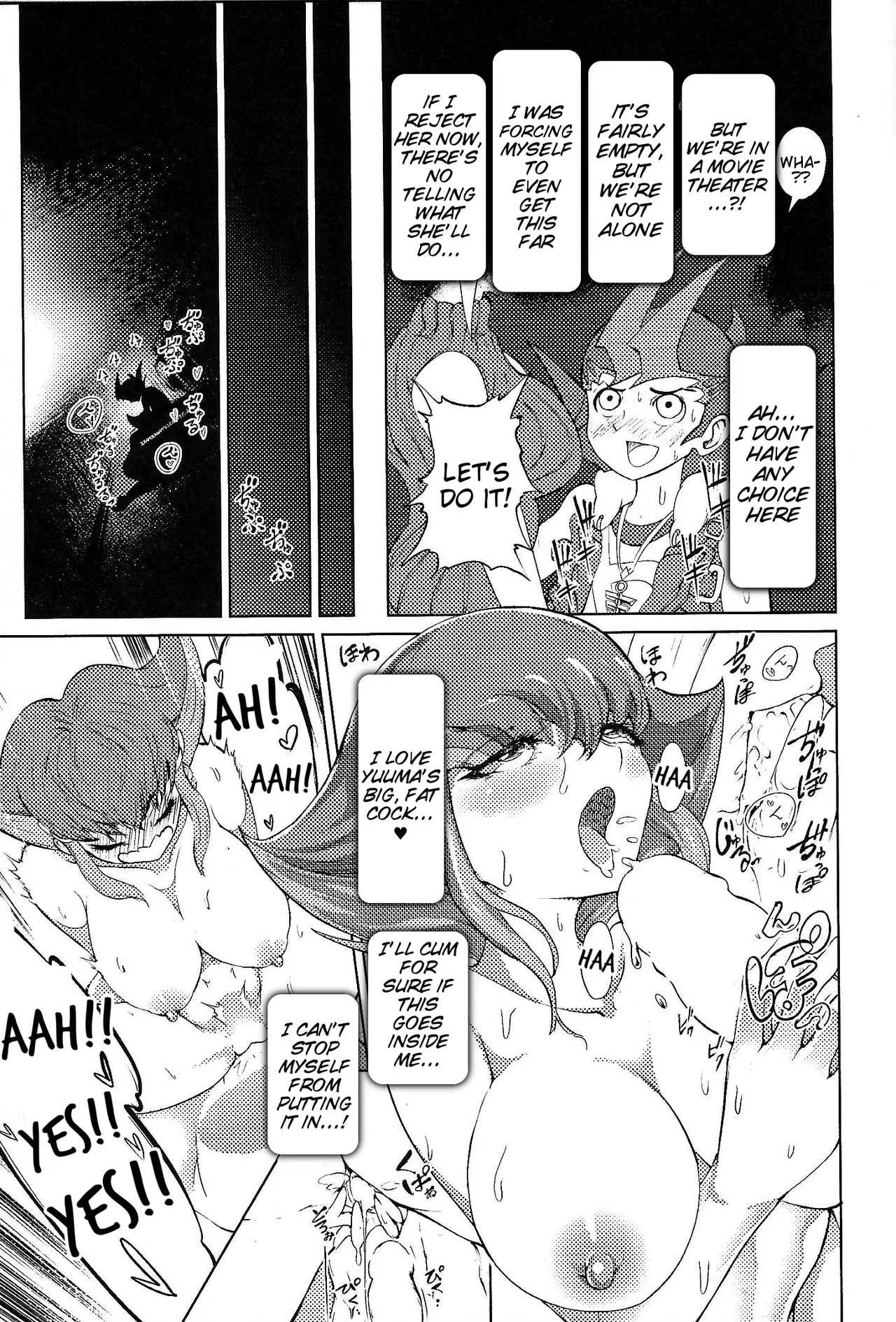 Ore ga katta ndakara ore no tame ni wan to nake!! page 14 featuring anna kouzuki yu-gi-oh zexal parody - big breasts full censorship hentai manga - read online free