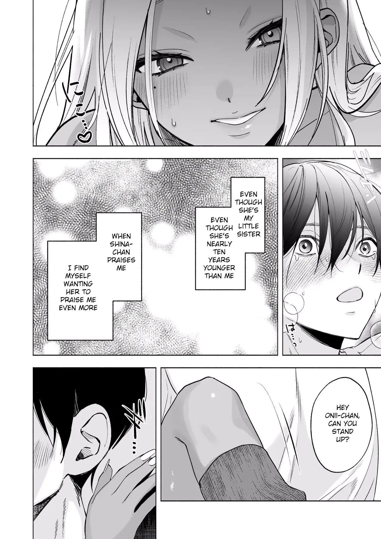 Page 40 of Kuro Gal Kyonyuu Gimai wa Boku o Yasashiku Sakusei Shitai