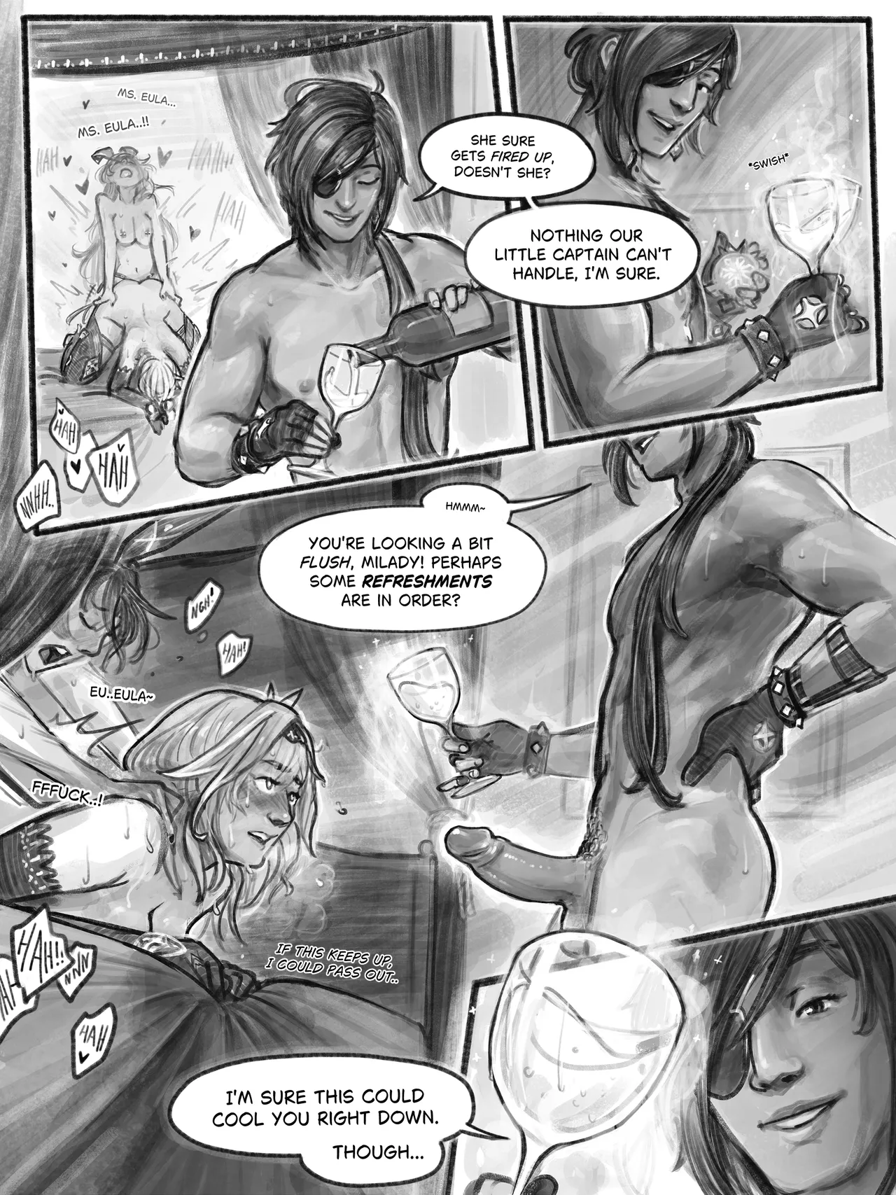 Knighty Night Genshin Impact - Page 32