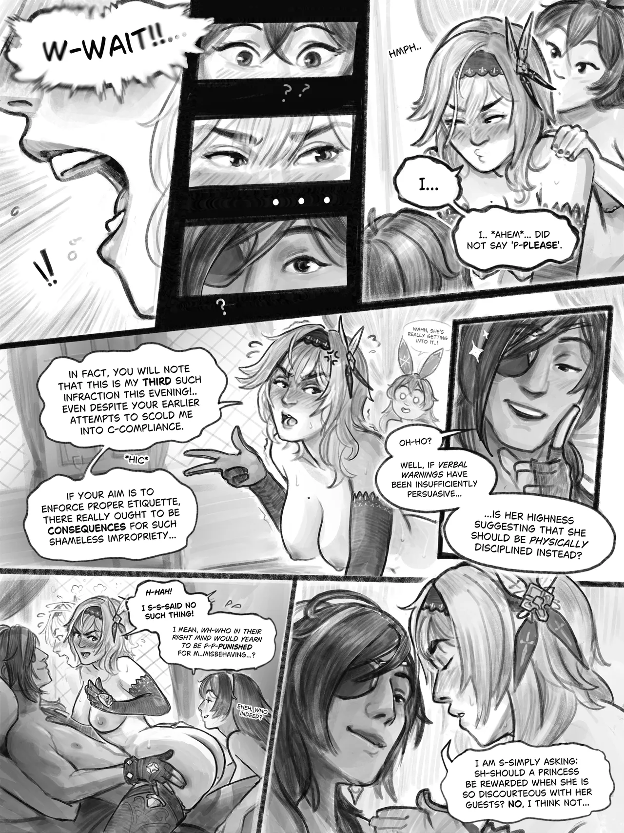 Knighty Night Genshin Impact - Page 46