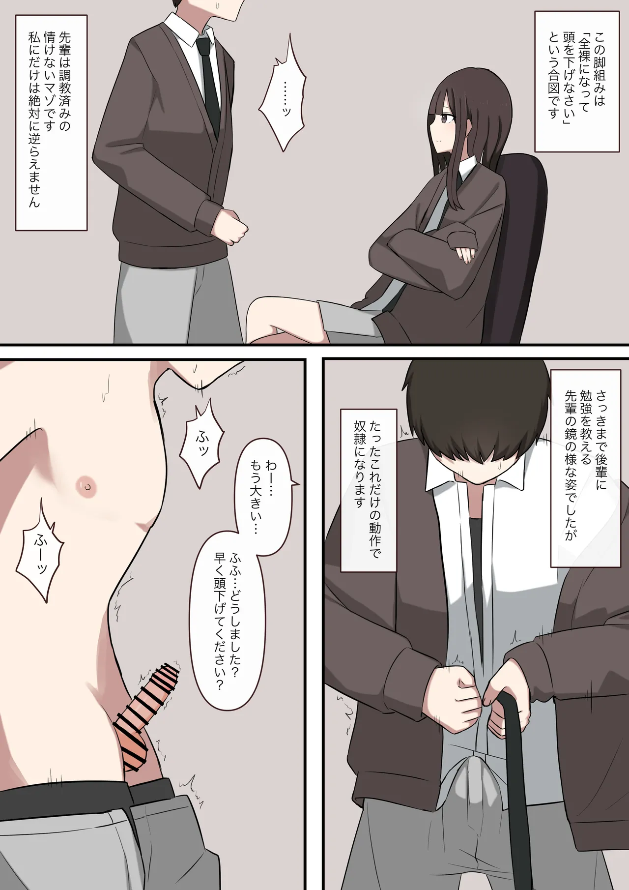 Daisuki na Senpai no Zako Maso Choukyou Nikki - Page 3