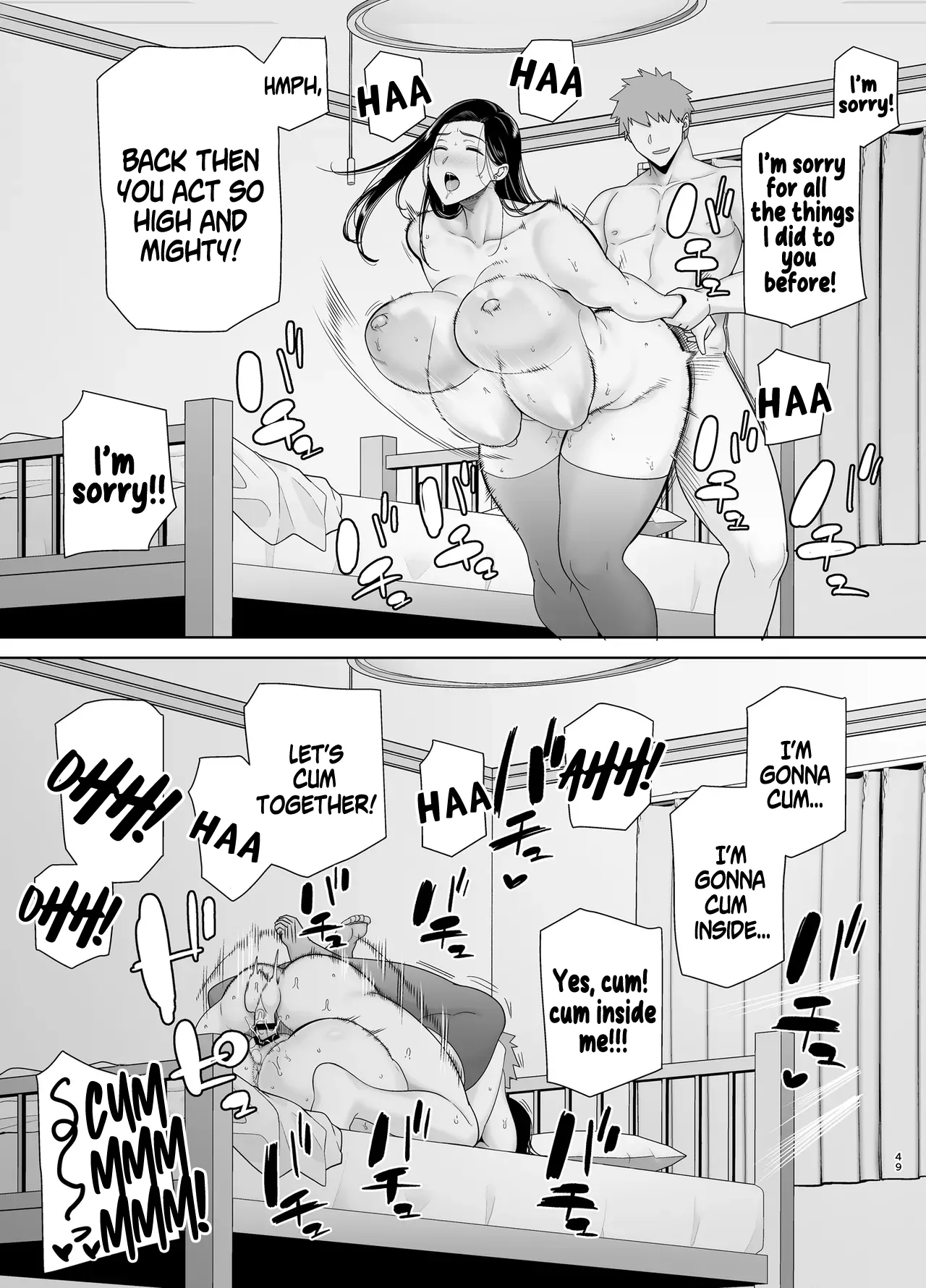 My Power-Tripping Boss and Her Overworked Underling 3 - Page 48