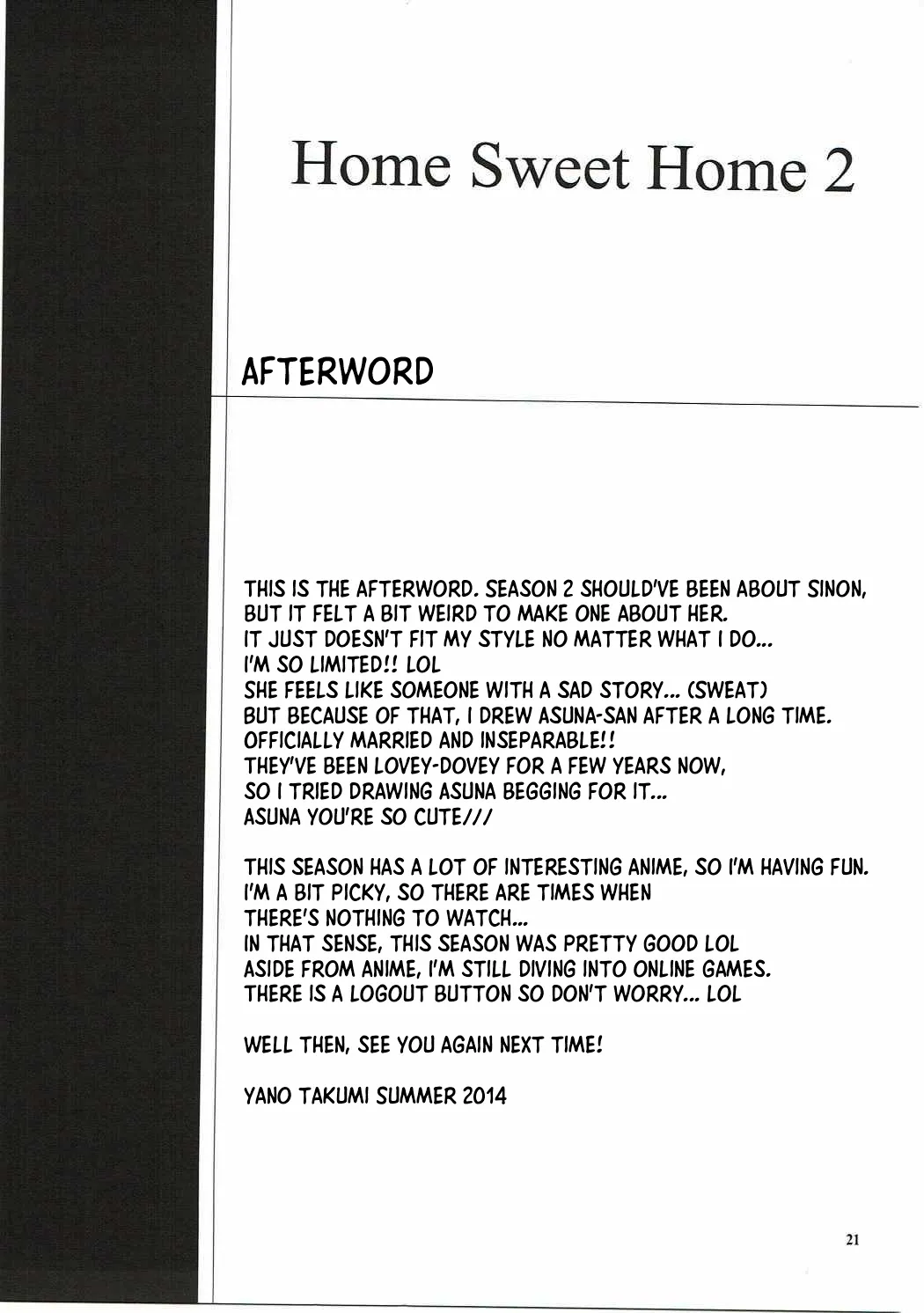 Home Sweet Home 2 - Page 20