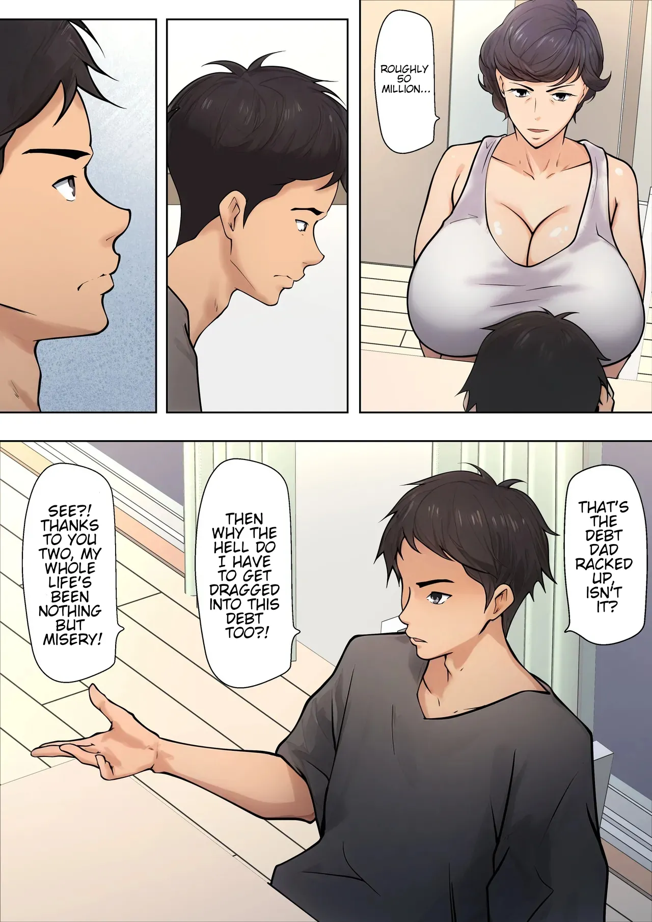 I guess I have no choice but to have sex with my mom - Page 9