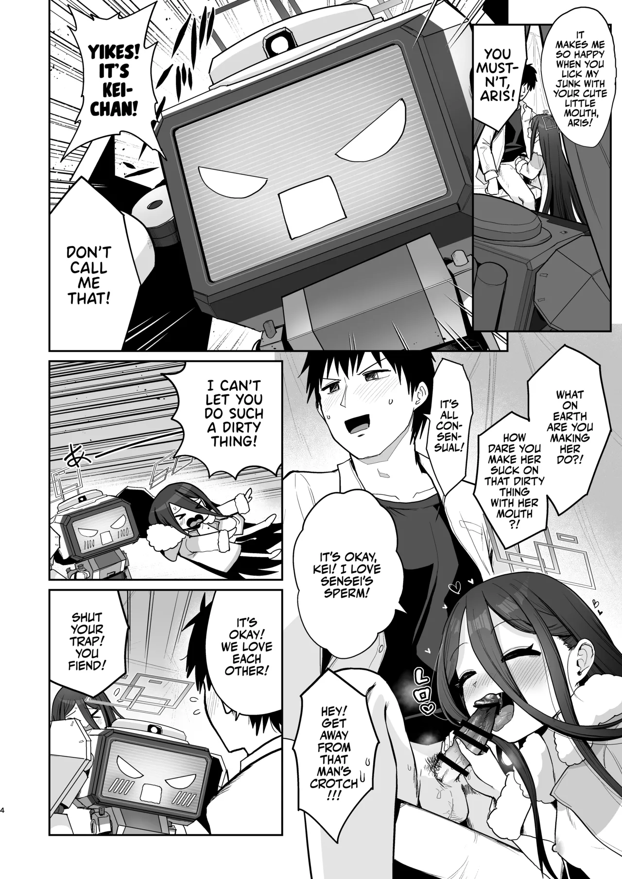 Page 3 of Alice to Key to Kokoro Yuku made | Clanker Sex with Aris and Kei!