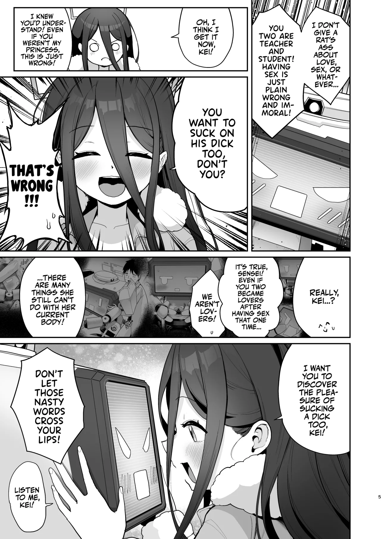 Page 4 of Alice to Key to Kokoro Yuku made | Clanker Sex with Aris and Kei!