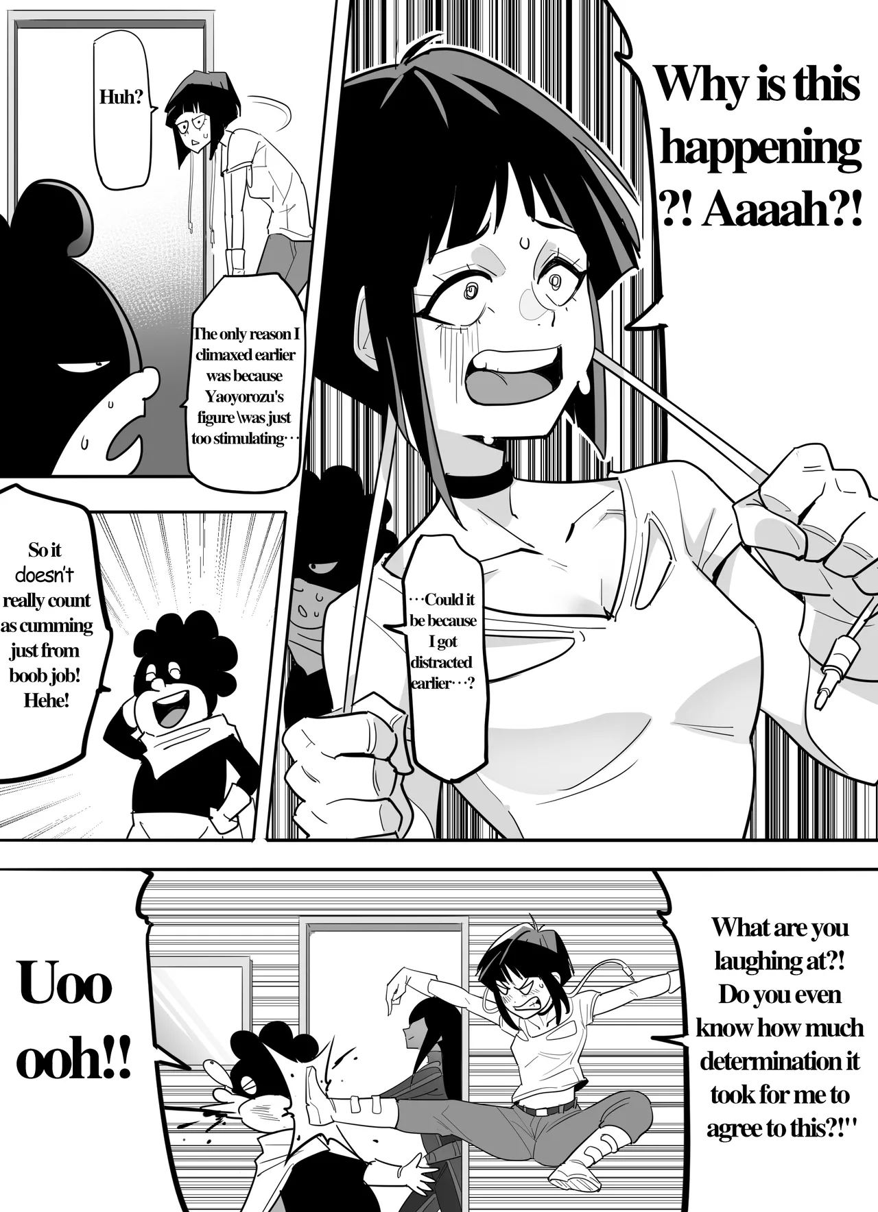 The room you can't leave unless you do a titjob - Page 10