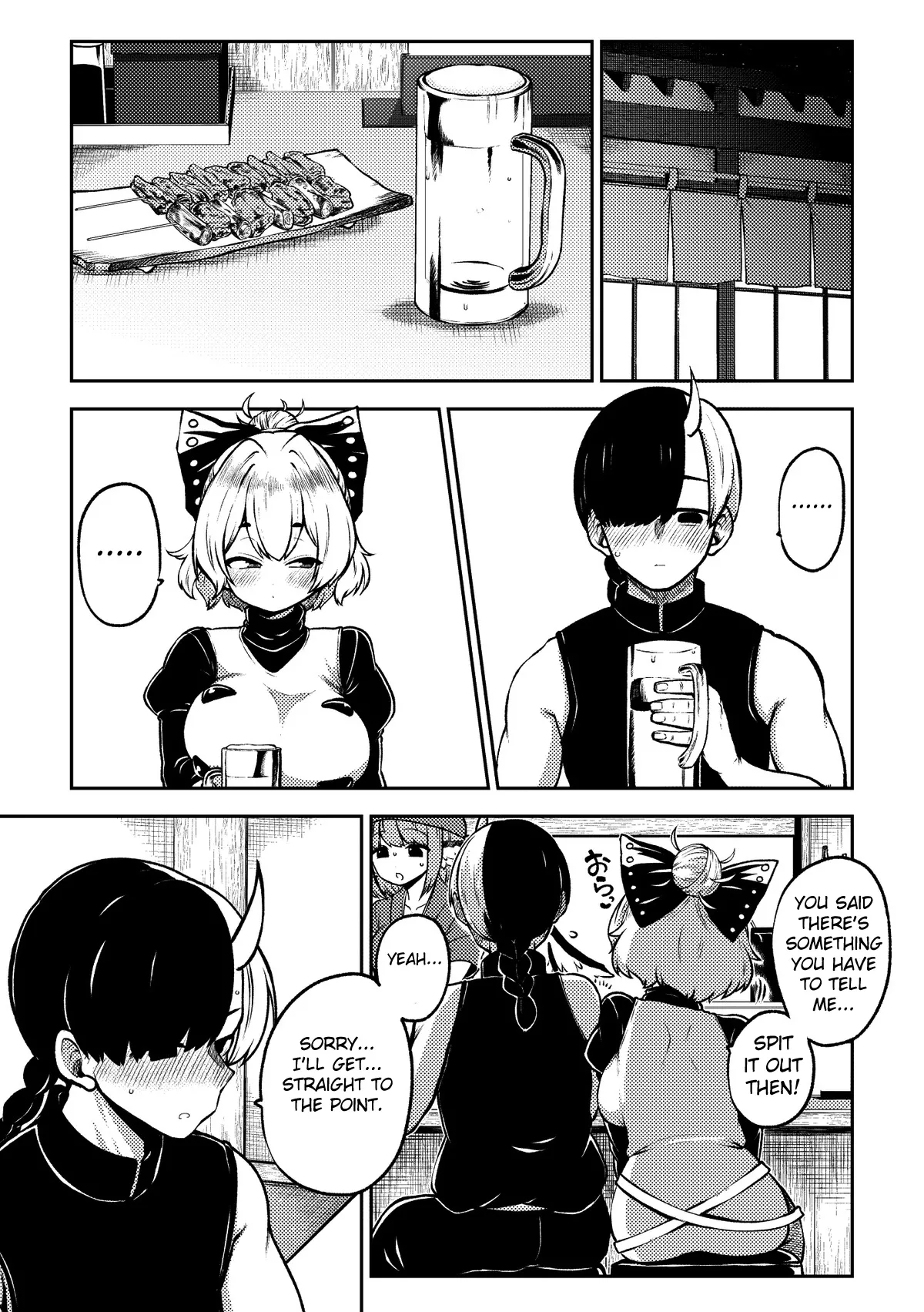 Page 8 of Yotta ikioi yamame ni kokuhaku!+ kokuhaku pātomeikingu | Drunken Confession to Yamame! + Confession Scene Making-Of