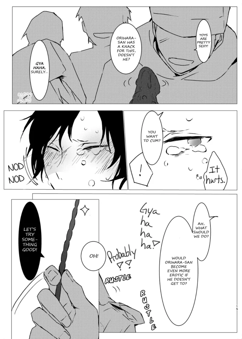 Feeding Stray Cats - Durarara doujin page 14 full