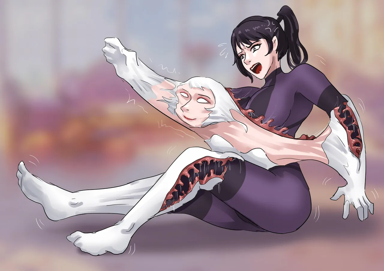 美丽的伪装触手全包服 - Page 18