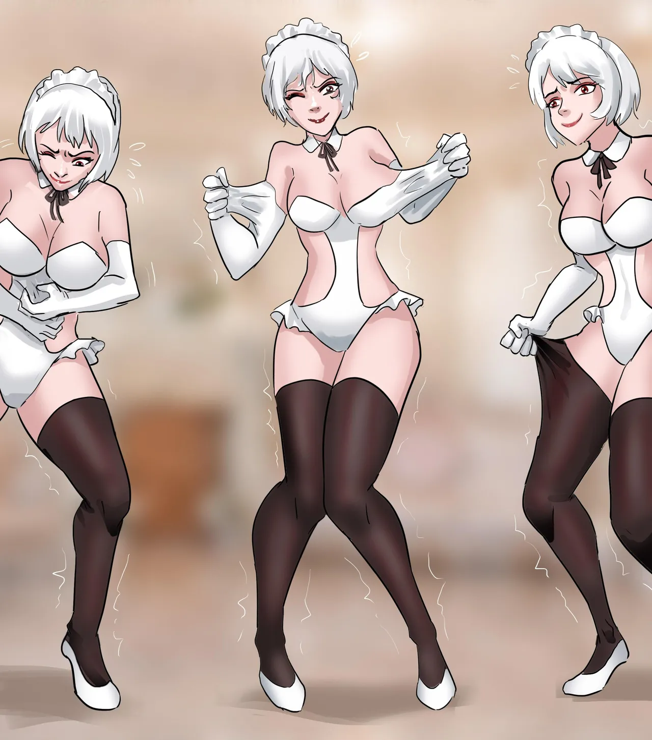 美丽的伪装触手全包服 - Page 21