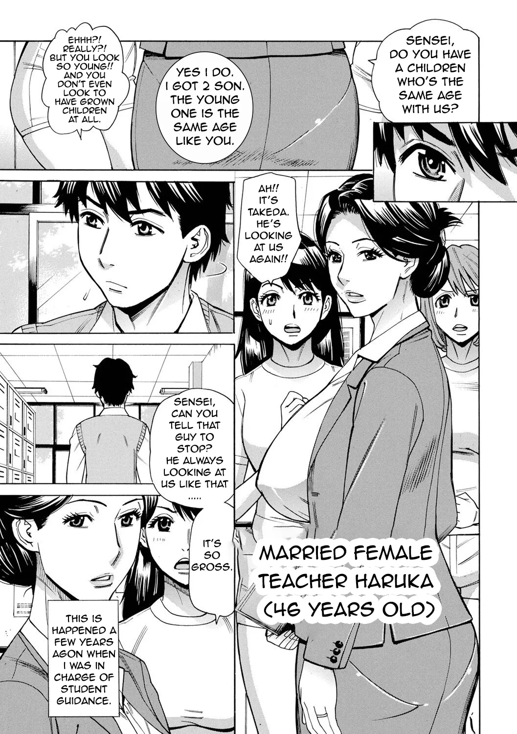 Page 1 of Dakaretagari no Tsuma Onna Tachi Ch. 6