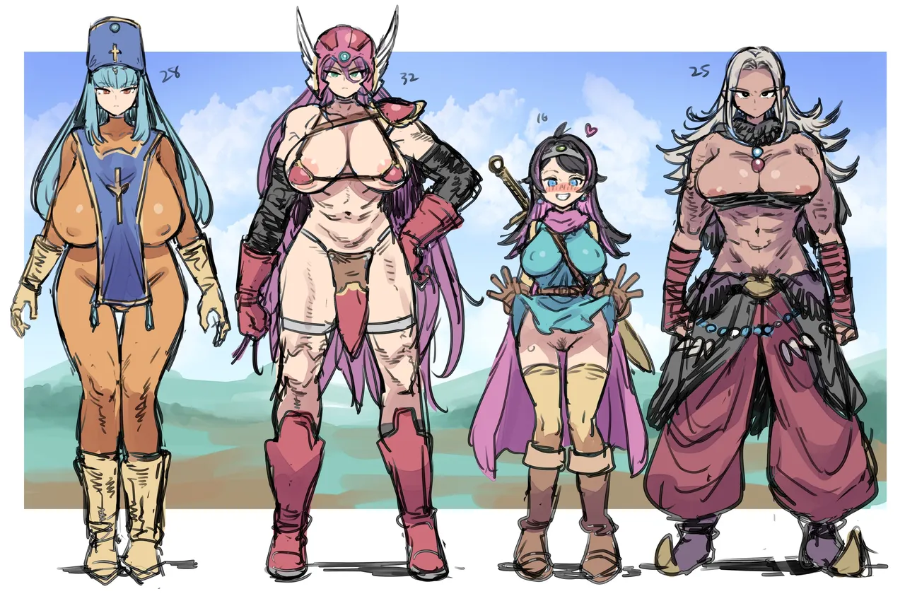 カラダ払いで冒険する勇者ご一行♥（ドラクエ３） - Page 10