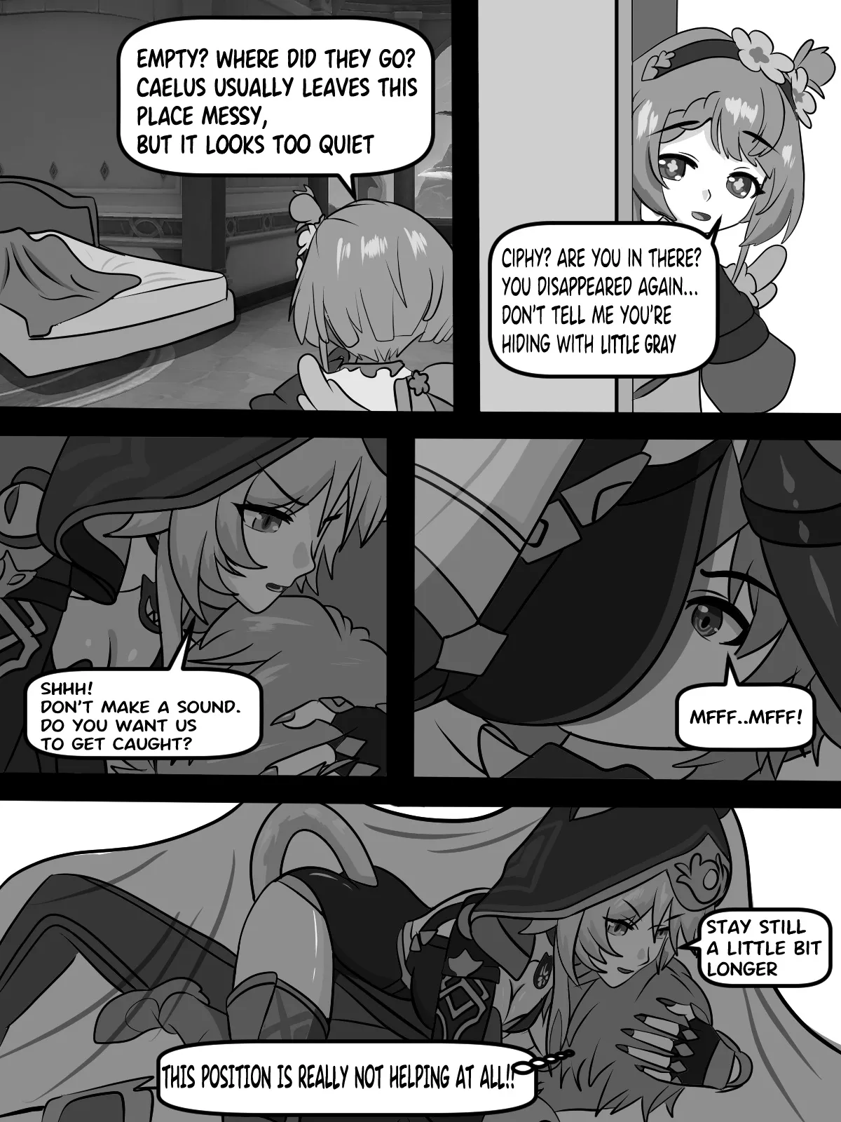 Cat under Blanket - Page 4