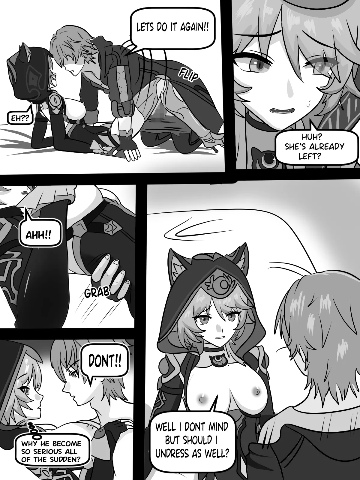 Cat under Blanket - Page 9