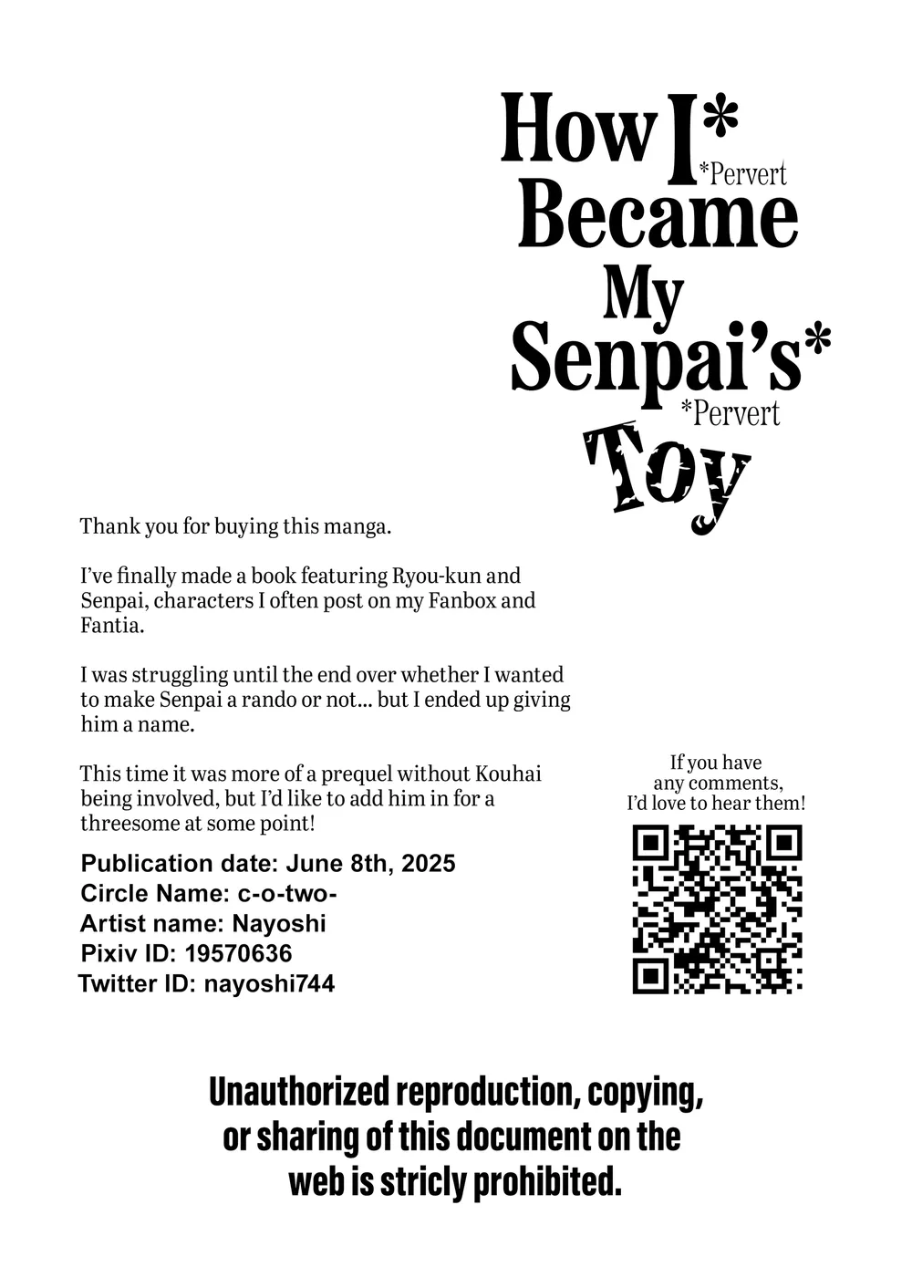 How I Became My Senpais Toy - Page 39