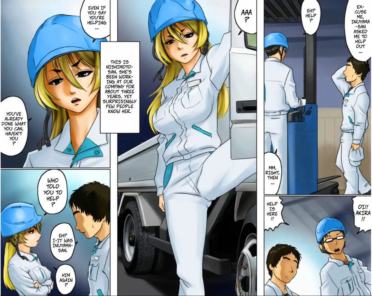 [GUNsRYU] This Tough Chick Is A Devoted Widow -- Ichizuna Anego wa Miboujin setto pan - Page 3