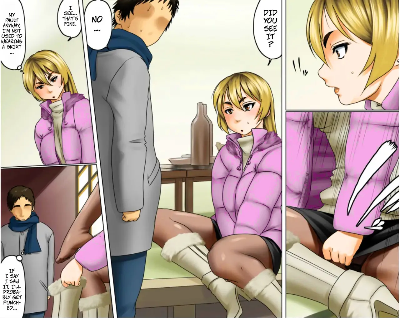 [GUNsRYU] This Tough Chick Is A Devoted Widow -- Ichizuna Anego wa Miboujin setto pan - Page 9