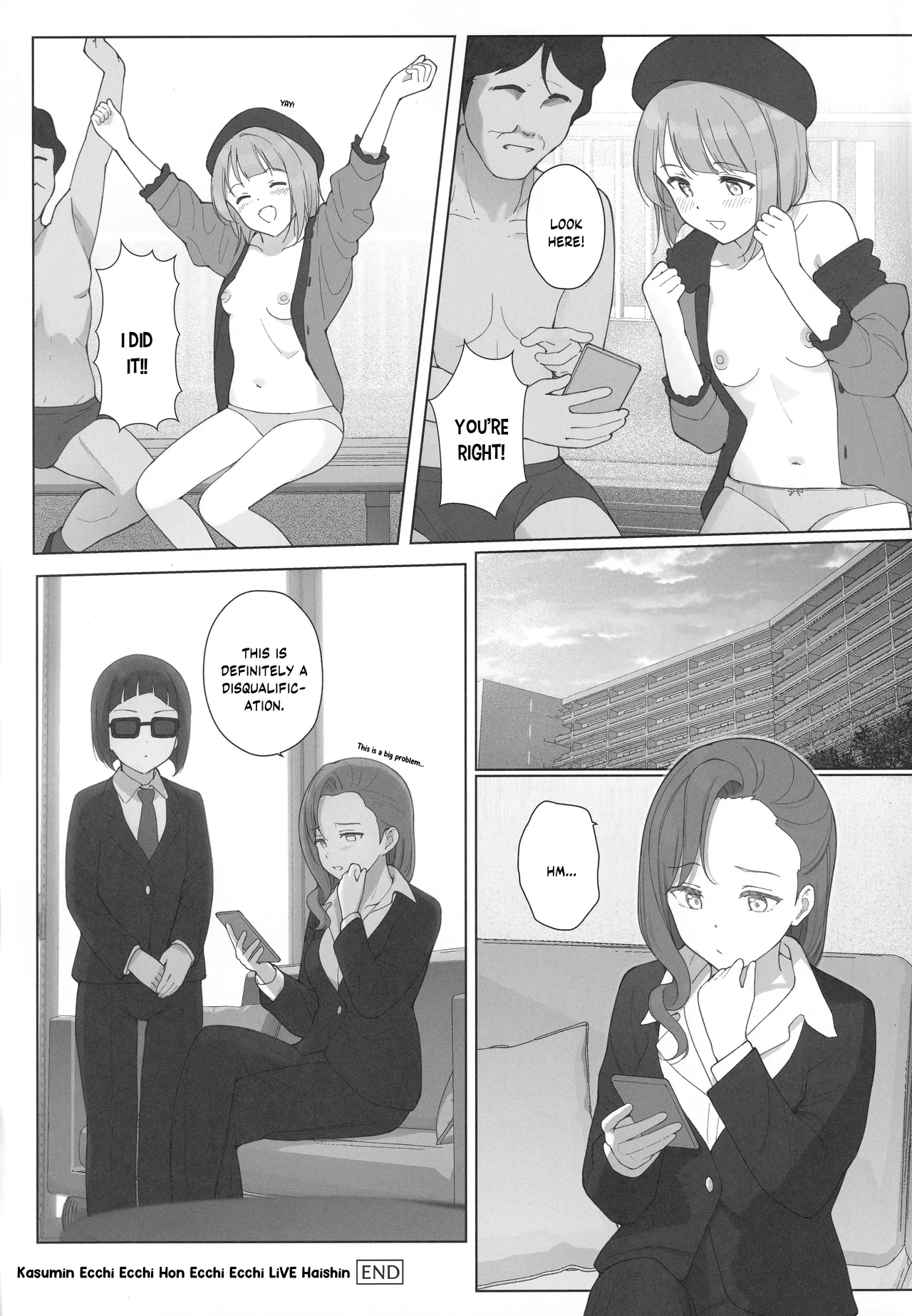 Kasumin Ecchi Ecchi Hon Ecchi Ecchi LiVE Haishin - Page 30