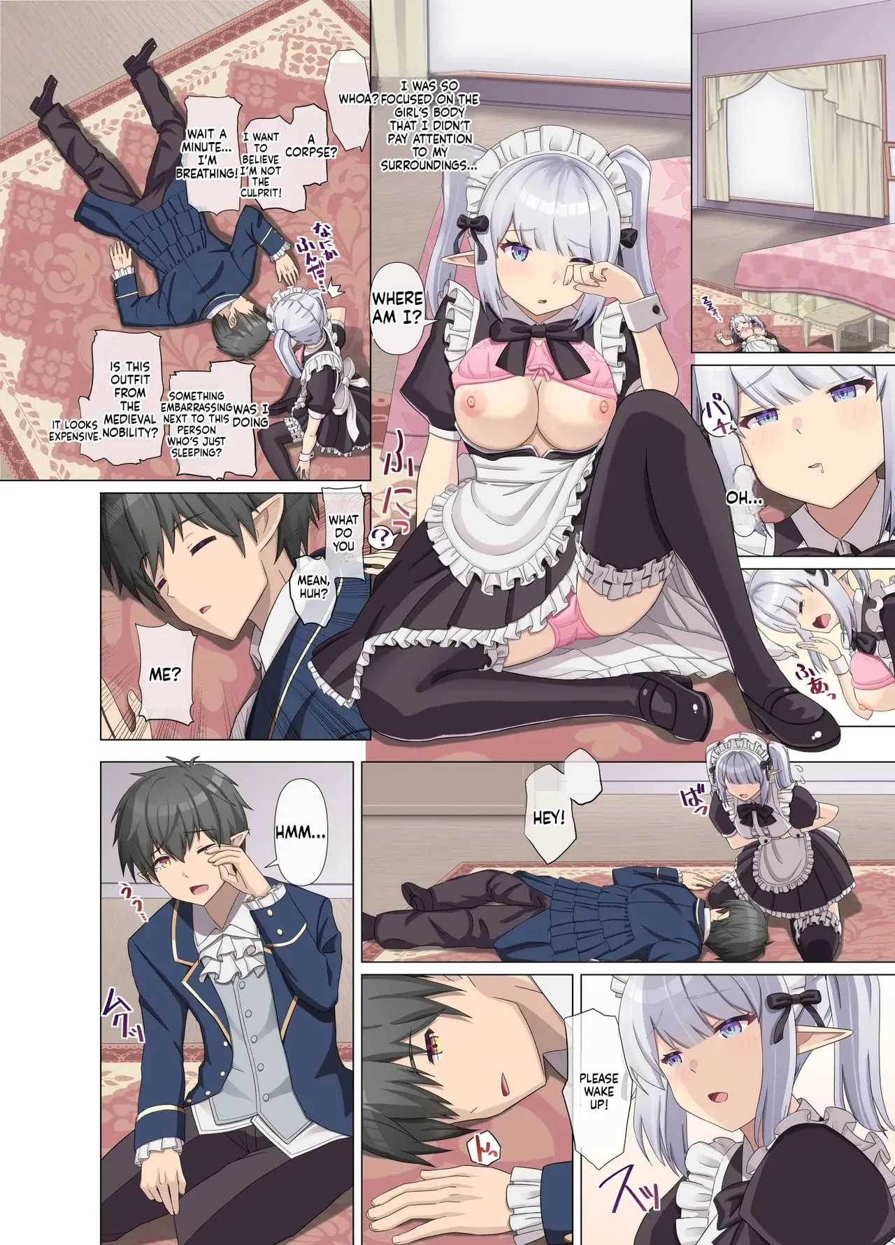 TS Tensei Shitara Akogare no Onnanoko datta "Maid na Boku wa Mechakucha ni Saretai" page 9 full