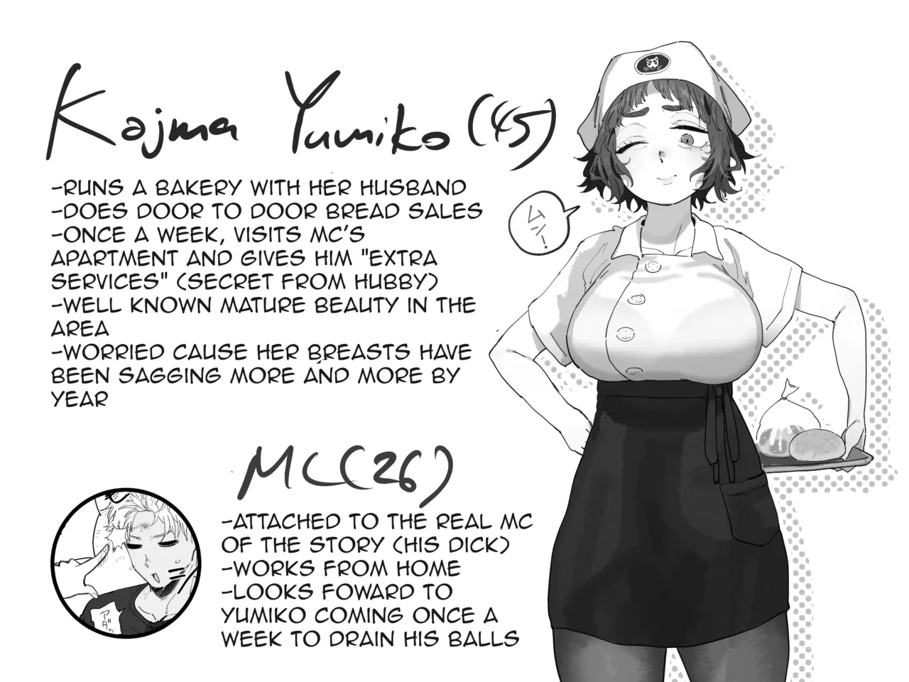 Page 2 of Nuki Ari Houmon Panya no Ero Oba-san | The Horny Housewife from the Door to Door Bread Delivery Service