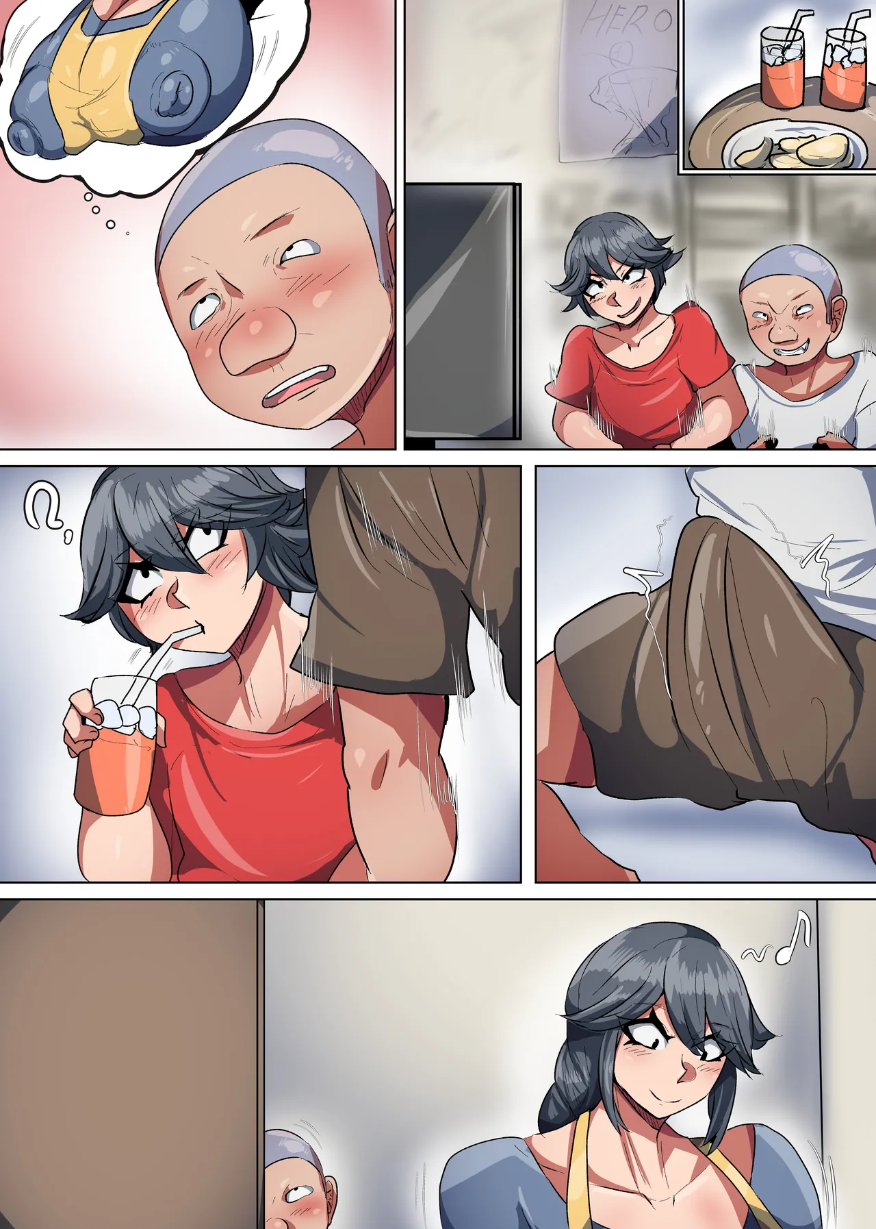 Bakunyū okāsan to erogaki - Page 23