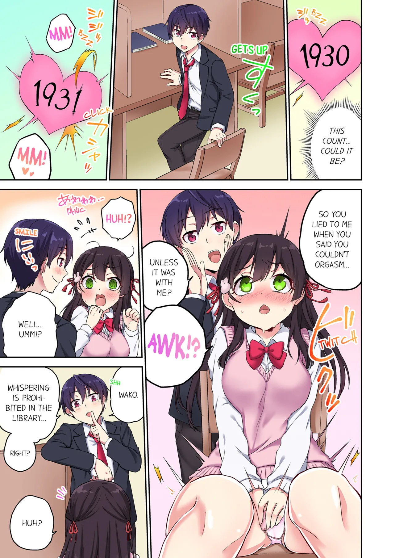 Committee Chairman, Didn't You Just Masturbate In the Bathroom? I Can See the Number of Times People Orgasm Vol. 1-4 page 175 full