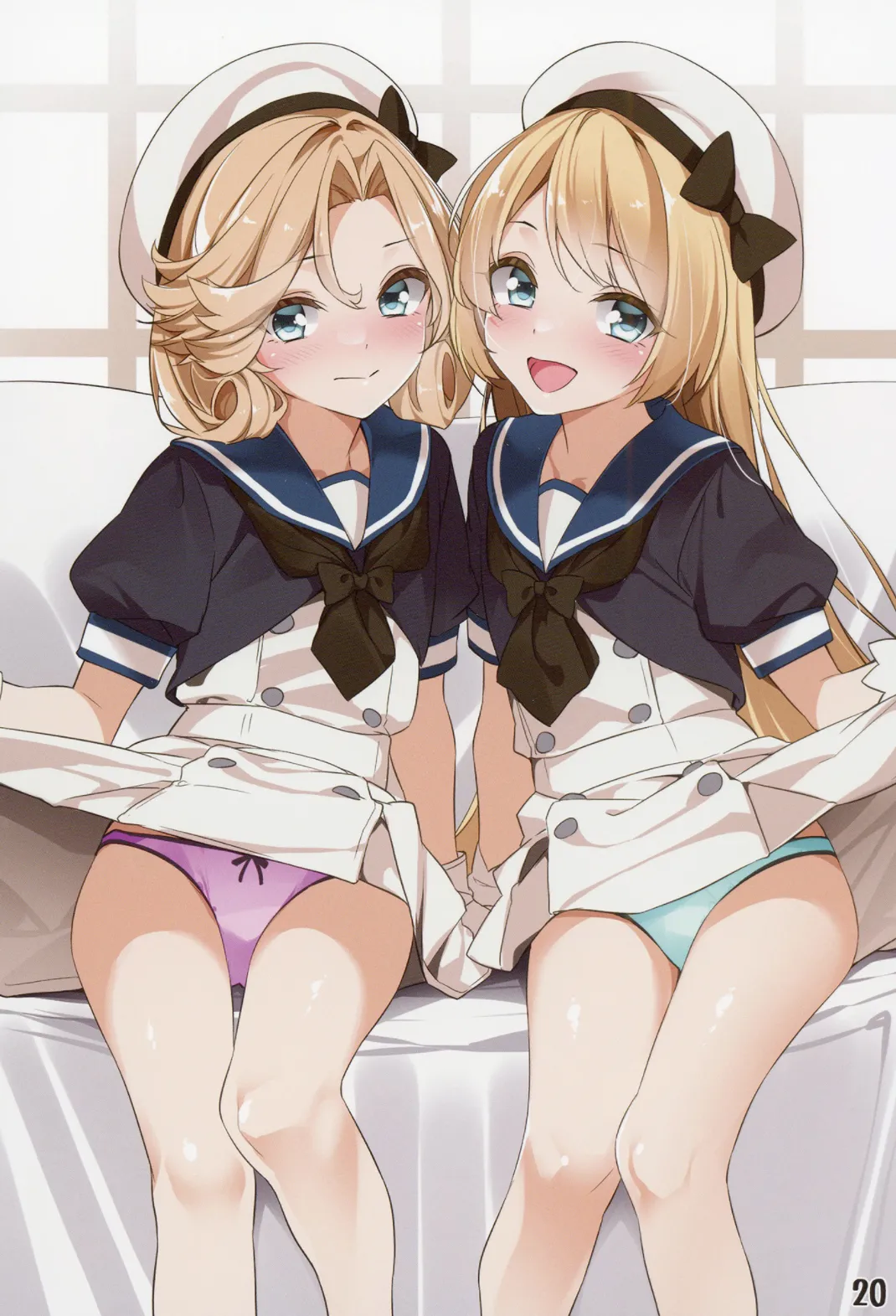 KanColle Matashita Mogurikomi Opantsu Illust Hon 2 - Page 18